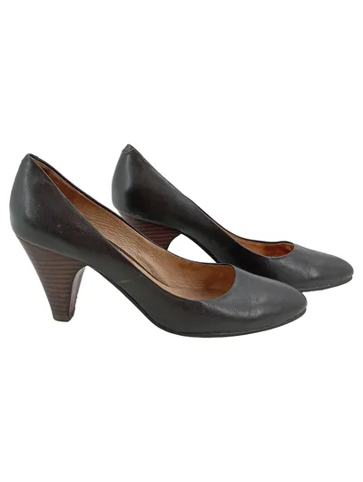Buffalo London Pumps Schuhe Damen Größe 37 Schwarz Klassisch Elegant