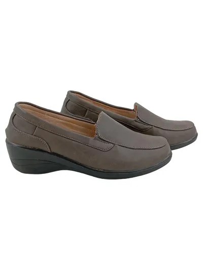 TISSAIA Damen Slipper Gr. 37 Braun Casual Halbschuhe