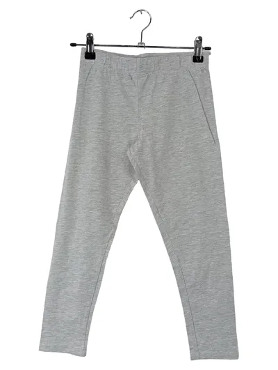 Alive Basic Leggings Kinder Mädchen Hose Grau Gr. 146 Meliert Freizeit