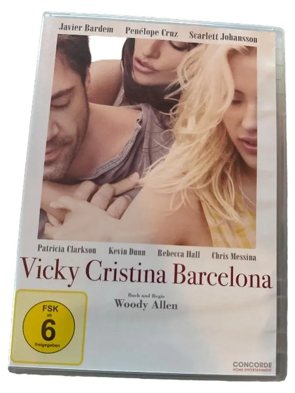 Vicky Cristina Barcelona DVD Woody Allen Javier Bardem Penélope Cruz 1