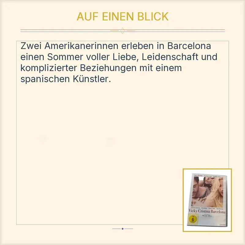 Vicky Cristina Barcelona DVD Woody Allen Javier Bardem Penélope Cruz 2