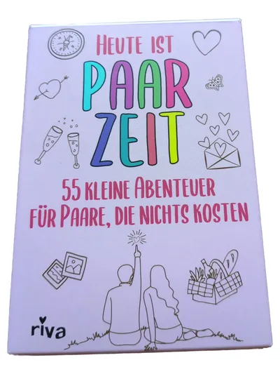 Riva Kartenspiel Heute ist Paar Zeit 55 Abenteuer für Paare Romantische Ideen