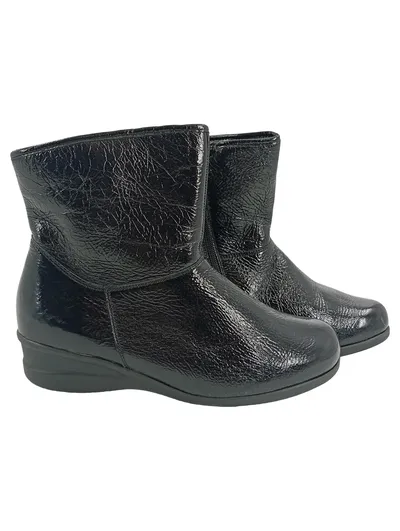 VITAFORM Damen Stiefelette Gr. 39 Schwarz Casual Bequeme Boots