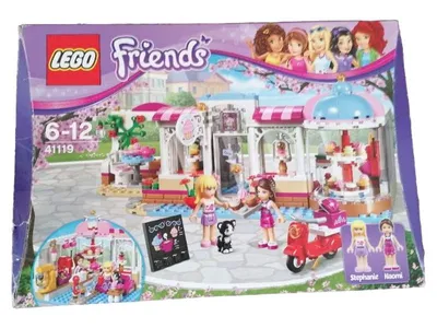 LEGO Friends 41119 Heartlake Cupcake-Café Stephanie Naomi komplett OVP