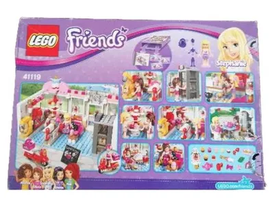 LEGO Friends 41119 Heartlake Cupcake-Café Stephanie Naomi komplett OVP