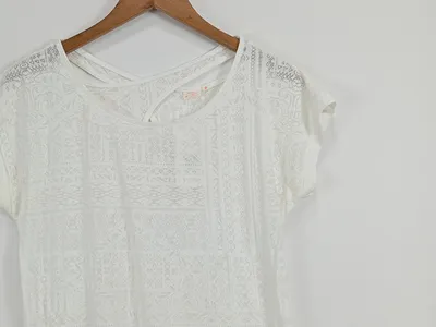 Protest Damen T-Shirt Gr. 38/M Weiß Casual