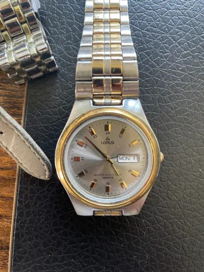 Lorus Herren Armbanduhr Quarz Uhr Metall Mehrfarbig Klassisch Alltag