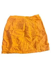 ASOS Design Damen Minirock Orange Asymmetrisch Gr. 38 M 5