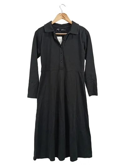 Bonprix Collection Damen Freizeitkleid Gr. 36/38 S Schwarz Casual