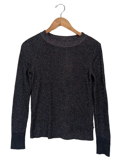 Q/S designed by Damen Pullunder Gr. 36/S Schwarz Glitzer Modisch