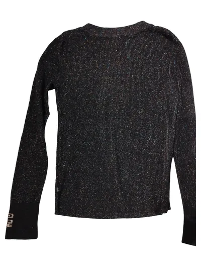 Q/S designed by Damen Pullunder Gr. 36/S Schwarz Glitzer Modisch
