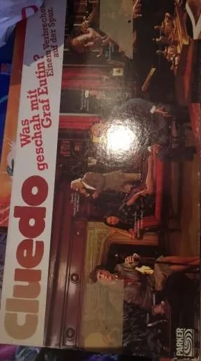 Cluedo Parker Brettspiel Detektivspiel Gesellschaftsspiel