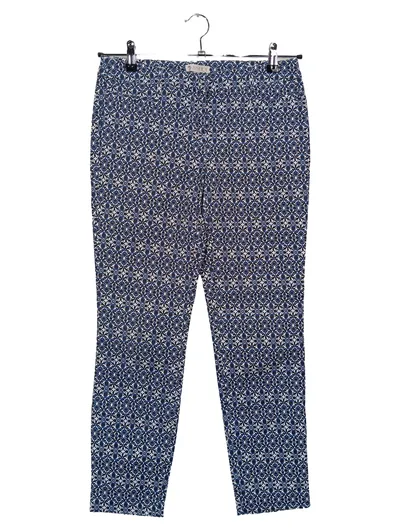 Eliane Rose Stoffhose Damen Blau Grafisch Gr. XS Casual