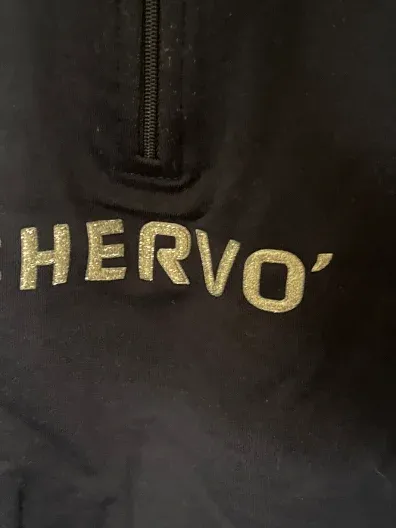 Chervò Damen Sweatjacke Gr. 42/XL Blau Sportlich Logo Reißverschluss 5