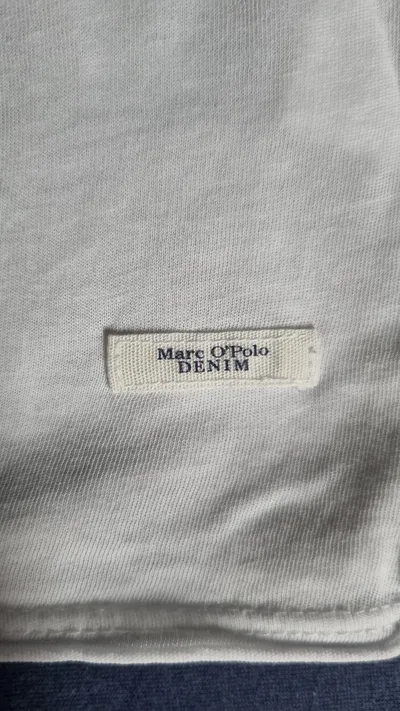 Marc O'Polo DENIM Damen T-Shirt Gr. XS Weiß Baumwolle Basic
