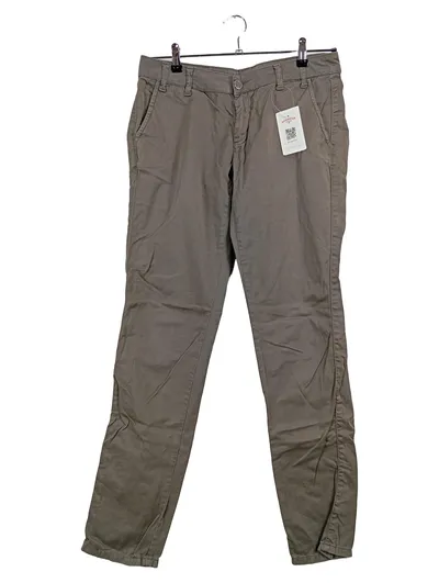 Good Morning Universe Damen Stoffhose Gr. 36 Oliv Casual