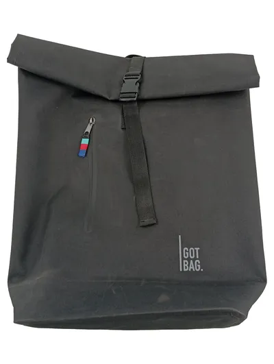 GOT BAG Rolltop Rucksack Schwarz Urban 25L Polyester