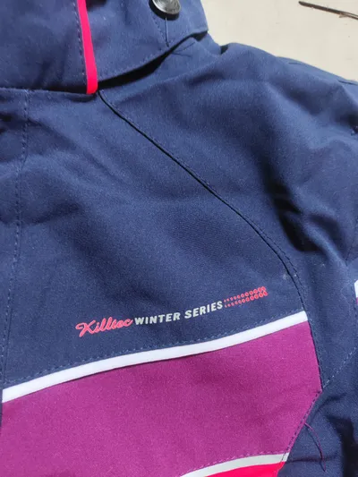 Killtec Winter Series Skijacke Mädchen Gr. 176 Blau Pink