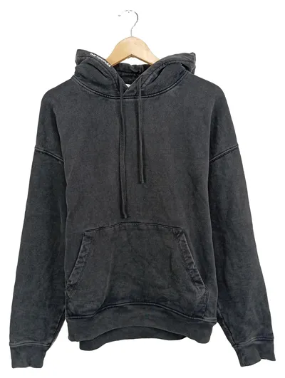 The Kooples Herren Kapuzenpullover Grau Oversize Casual Hoodie