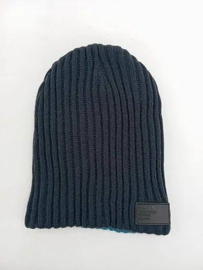 Bench Mütze Herren Beanie Rippstrick Blau Größe rozmiar