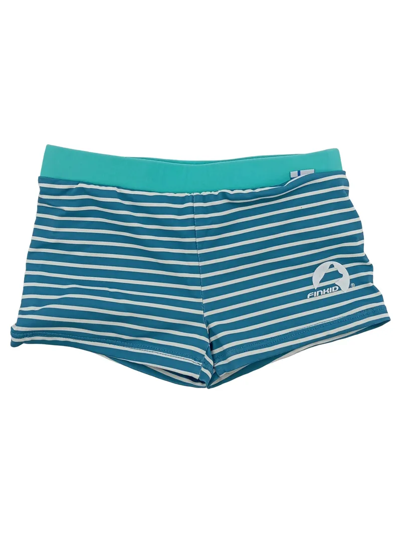 Finkid Kinder Badehose gestreift Blau Gr. 110-120 1