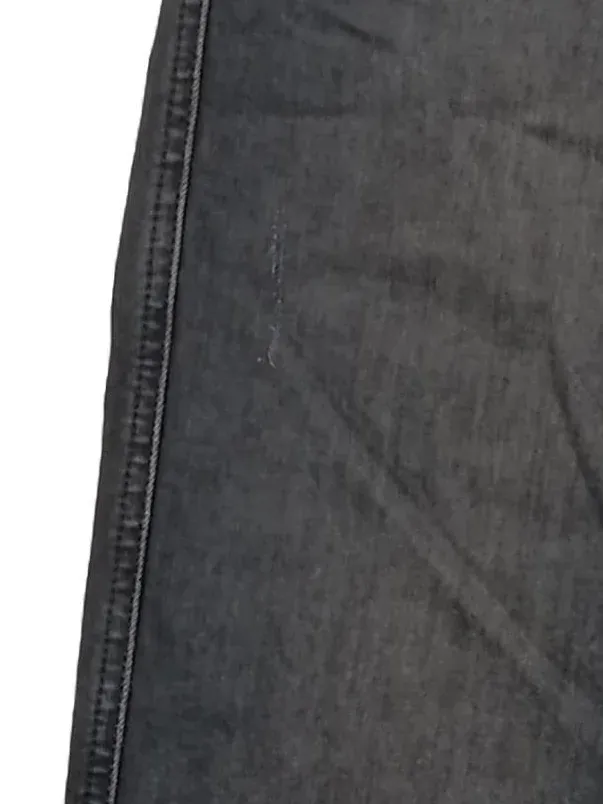 ANGELS Damen Jeans Straight Leg Hose Grau Gr. 36 Modern mit Rautenmuster 4