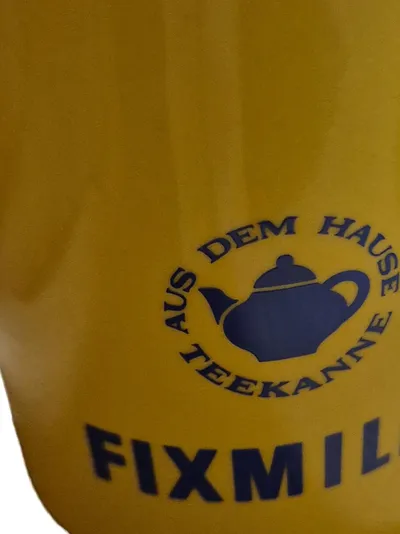 Rastal Kaffeetasse Teetasse Becher FIXMILLE Gelb Keramik 300ml