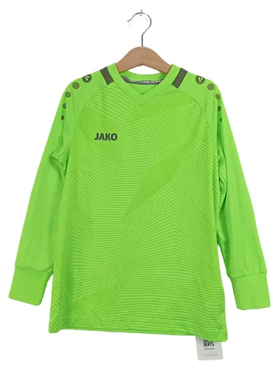 JAKO Kinder Torwart Langarmshirt Gr. 128 Neongrün Sport Fußball