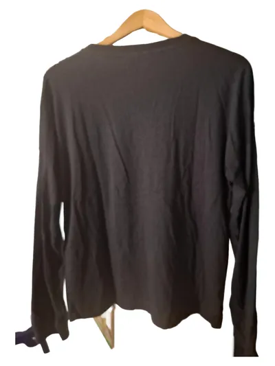 Q/S designed by Damen Pullover Langarmshirt Pailletten Grau Gr. 38;M