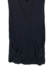 3 SUISSES Damen festliches Kleid Gr. 42/XL Schwarz Elegant Viskose 3