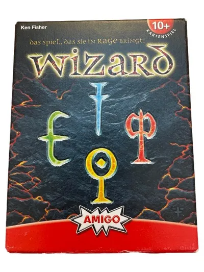 Amigo Wizard Kartenspiel Ken Fisher Stichspiel Vorhersage Familienspiel 10+