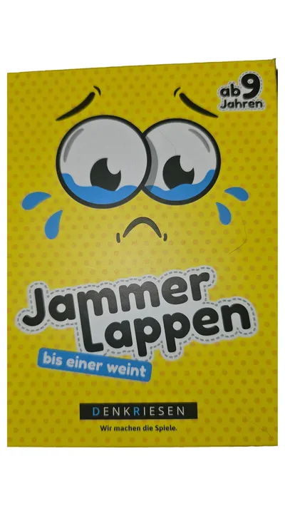 Denkriesen Jammerlappen Kartenspiel ab 9 Jahre Familienspiel Partyspiel
