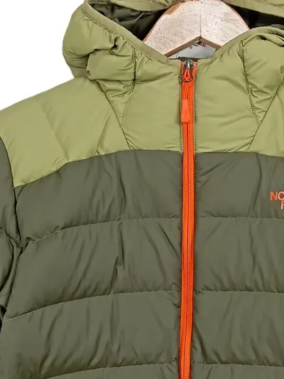 The North Face Daunenjacke Herren Gr. S Oliv Kapuze 600 Fill