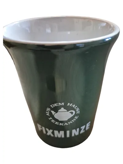 Rastal Tasse FIXMINZE Grün Keramik Teetasse 300ml Höhe 10cm