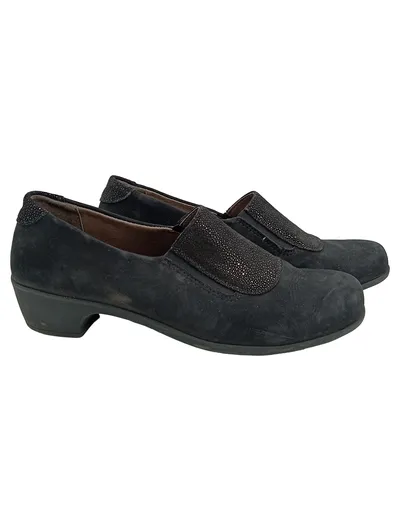 Avena Damen Ballerinas Gr. 39 Schwarz Komfortable Schuhe