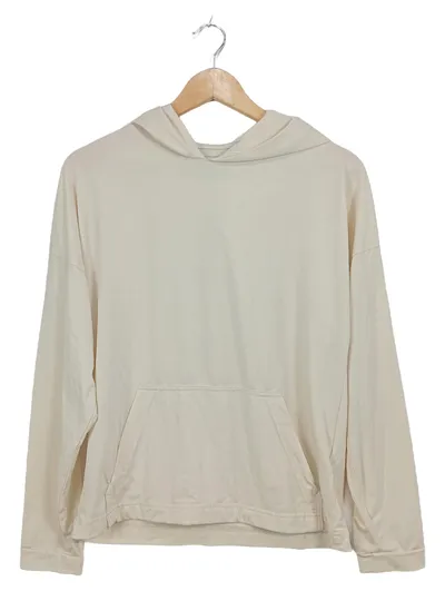 Energetics Damen Kapuzenpullover Hoodie Gr. 38/M Beige Sportlich