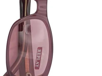 Replay Sonnenbrille Damen Vintage Acetat Lila UV-Schutz