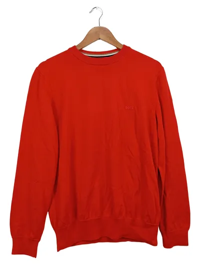 Better Boss Pullover Herren Gr. 48/M Rot Casual Baumwolle