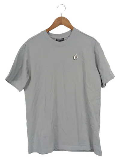 Ére Studios Herren T-Shirt Grau Gr. 46/S Casual Baumwolle