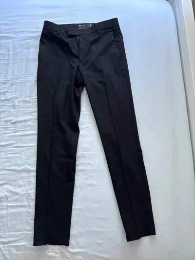 ASOS Design Herren Anzughose Business Schwarz Größe 30x30
