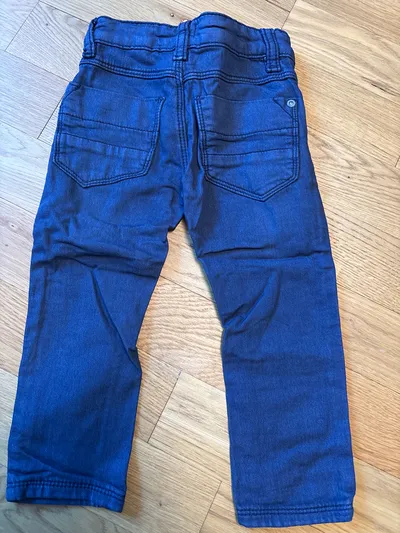 Babyface Jeans-Optik Jogginghose Kinder Blau Gr. 86 Casual Baumwolle