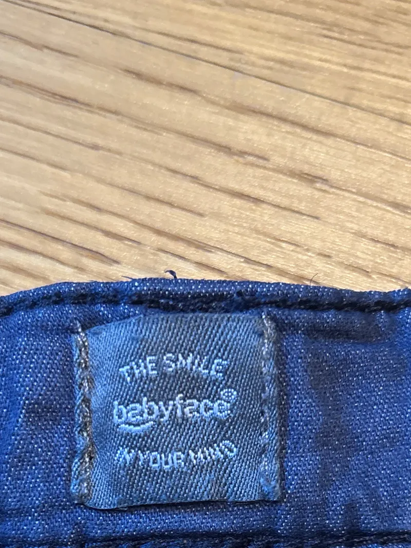 Babyface Jeans-Optik Jogginghose Kinder Blau Gr. 86 Casual Baumwolle 4