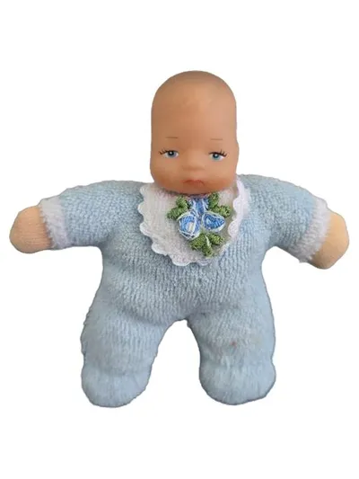 Zapf Creation Babypuppe Puppenhaus Püppchen Blau Baby Spielzeug