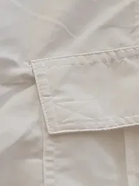 BONPRIX COLLECTION Damen Cargohose Gr. 40 Weiß Praktisch Gummibund Tunnelzug 4