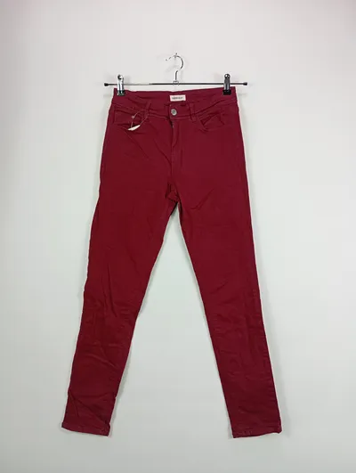 Cache Cache Damen Stoffhose Rot Gr. 36 Casual Hose