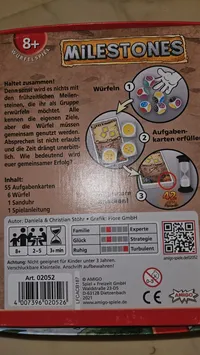Amigo Milestones Würfelspiel von Daniela & Christian Stöhr 2