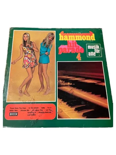Hammond Hit Parade 4 Musik für alle Vinyl LP Decca Nils Tibor Hammond Orgel