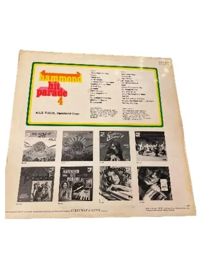 Hammond Hit Parade 4 Musik für alle Vinyl LP Decca Nils Tibor Hammond Orgel