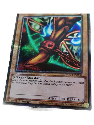 Yu-Gi-Oh! Rechtes Bein der Verbotenen MP24-DE002 1. Auflage Deutsch