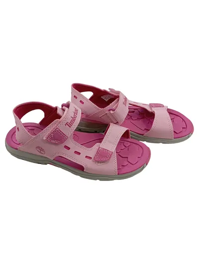 Timberland Adventure Seeker Sandalen Kinder Rosa Klettverschluss Gr. 35